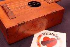 Kamaka 1940's Vintage Samuel Kamaka Jr. Cedar Wood Cigar Box Concert Ukulele #2963_6