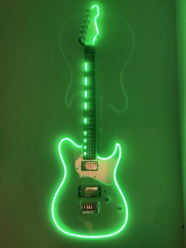 GrassRoots G-THROBBER-Neon -Snow White / Green Neon-