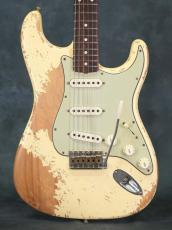 Fender Custom Shop Limited 60 Dual-Mag II Stratocaster Super Heavy relic Aged Vintage White