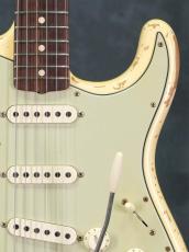 Fender Custom Shop Limited 60 Dual-Mag II Stratocaster Super Heavy relic Aged Vintage White_7