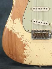 Fender Custom Shop Limited 60 Dual-Mag II Stratocaster Super Heavy relic Aged Vintage White_8