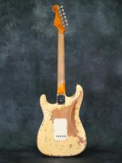 Fender Custom Shop Limited 60 Dual-Mag II Stratocaster Super Heavy relic Aged Vintage White_10