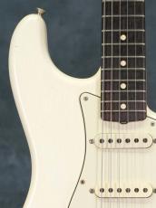 Fender Custom Shop 1963 Stratocaster Journeyman Relic Closet Classic Hardware Aged Olympic White_6