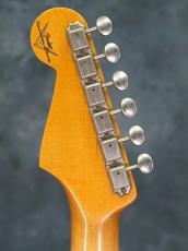 Fender Custom Shop 1963 Stratocaster Journeyman Relic Closet Classic Hardware Aged Olympic White_11