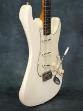 Fender Custom Shop 1963 Stratocaster Journeyman Relic Closet Classic Hardware Aged Olympic White_16