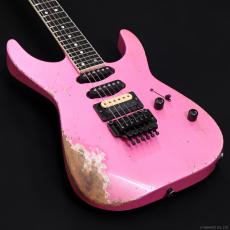 Jackson Custom Shop Soloist HSS FR [Nitro-Relic Tour Finish] [Platinum Pink]_4