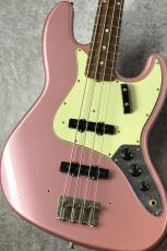 Fender Custom Shop B5 1965 Jazz Bass Journeyman Relic - Faded Burgundy Mist Metallic MH -【4.11kg】【#CZ586433】