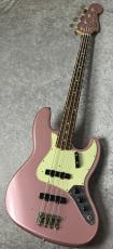 Fender Custom Shop B5 1965 Jazz Bass Journeyman Relic - Faded Burgundy Mist Metallic MH -【4.11kg】【#CZ586433】_2