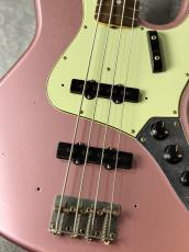 Fender Custom Shop B5 1965 Jazz Bass Journeyman Relic - Faded Burgundy Mist Metallic MH -【4.11kg】【#CZ586433】_5