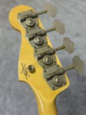 Fender Custom Shop B5 1965 Jazz Bass Journeyman Relic - Faded Burgundy Mist Metallic MH -【4.11kg】【#CZ586433】_8