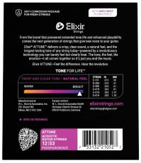 Elixir ATTUNE PHOSPHOR BRONZE LIGHT #21052【12-53/アコースティックギター弦】_2