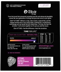 Elixir ATTUNE PHOSPHOR BRONZE EXTRA LIGHT #21002【10-47/アコースティックギター弦】_2