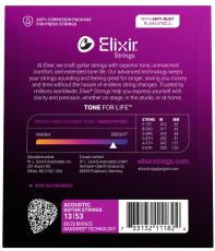Elixir NANOWEB 80/20 BRONZE HD LIGHT #11182【13-53/アコースティックギター弦】_2
