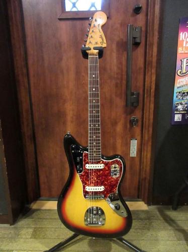 Fender 1966 Jaguar Sunburst "Binding & Dot marker"