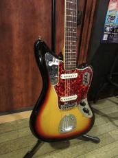 Fender 1966 Jaguar Sunburst "Binding & Dot marker"_2