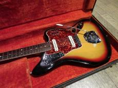 Fender 1966 Jaguar Sunburst "Binding & Dot marker"_9