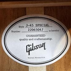 Gibson 【試奏動画あり】J-45 Special Vintage Sunburst #22065047 【優れた演奏性とカラッと乾いた鳴りが魅力】【送料当社負担】【池袋店在庫品】_10