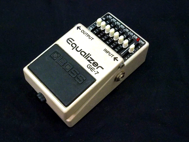 (美品箱付き)1990年頃製BOSS GE-7 イコライザー エフェクター日本製 BOSS / GE-7 Equalizer イコライザー GE7 ボス ギター