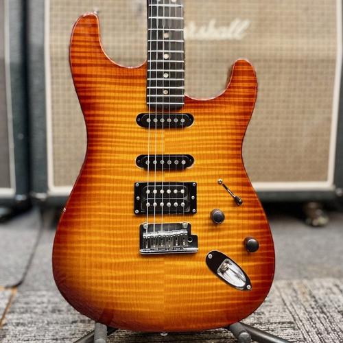 Fender American Deluxe Stratocaster FMT HSS -Tobacco Suburst/Ebony- 2007年製【Rare!】【良杢目!】