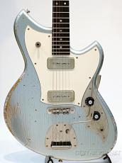 Novo Guitars Serus J Custom -Ice Blue Metallic Medium Distress- 2025USED!!_2