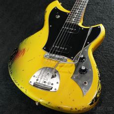 Novo Guitars 2025 LIMITED SERUS J Finish Over Finish -Vandalism Yellow over '64 3 Tone Burst-
