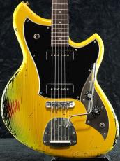 Novo Guitars 2025 LIMITED SERUS J Finish Over Finish -Vandalism Yellow over '64 3 Tone Burst-_2