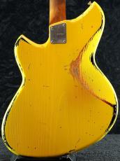 Novo Guitars 2025 LIMITED SERUS J Finish Over Finish -Vandalism Yellow over '64 3 Tone Burst-_6