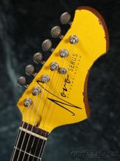 Novo Guitars 2025 LIMITED SERUS J Finish Over Finish -Vandalism Yellow over '64 3 Tone Burst-_8