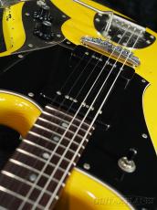 Novo Guitars 2025 LIMITED SERUS J Finish Over Finish -Vandalism Yellow over '64 3 Tone Burst-_10