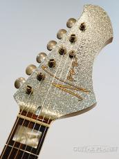 Novo Guitars Serus J Custom -Ice Blue Metallic Sparkle EX-Light Distress- 2024USED!!_6