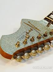 Novo Guitars Serus J Custom -Ice Blue Metallic Sparkle EX-Light Distress- 2024USED!!_11