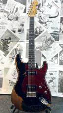 Fender Custom Shop MBS Dual P90 Stratocaster Heavy Relic -Black- by Andy Hicks 2022USED!!_2