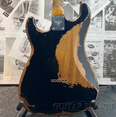 Fender Custom Shop MBS Dual P90 Stratocaster Heavy Relic -Black- by Andy Hicks 2022USED!!_3