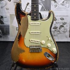 Fender Custom Shop MBS 1960 Stratocaster Heavy Relic -Aged 3 Color Sunburst- by Dale Wilson