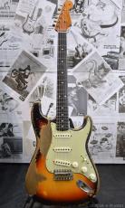 Fender Custom Shop MBS 1960 Stratocaster Heavy Relic -Aged 3 Color Sunburst- by Dale Wilson_2