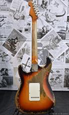 Fender Custom Shop MBS 1960 Stratocaster Heavy Relic -Aged 3 Color Sunburst- by Dale Wilson_4
