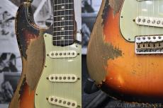 Fender Custom Shop MBS 1960 Stratocaster Heavy Relic -Aged 3 Color Sunburst- by Dale Wilson_8