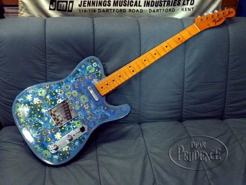 Fender Telecaster Blue Floral 