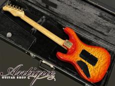 Valley Arts Custom Pro USA 1996 Fireburst M-Head w/1P Quilt Body /Flame&Birdseye Neck/ FRT 22F "Steve Lukather"_3