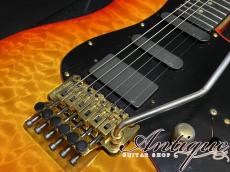 Valley Arts Custom Pro USA 1996 Fireburst M-Head w/1P Quilt Body /Flame&Birdseye Neck/ FRT 22F "Steve Lukather"_7