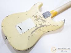 Fender Custom Shop 1961 Stratocaster Heavy Relic Aged Vintage White over 3 Color Sunburst[TM932]【神戸店在庫】_5