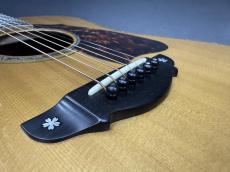 Terry's Casual TC-J7 Cherry 2008年製(Serial NO.1) / Spruce Top・Indian Rosewood Side and Back・Head Abalone Inlay・Top and Side and Back Abalone Trim・“桜” Inlay・Honduras Mahogany and Ebony 5P Neck【With Original Hard Case】_12