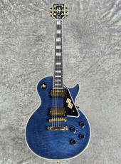 Epiphone Inspired by Gibson Custom Les Paul Custom Quilt / Viper Blue [4.15kg]_3