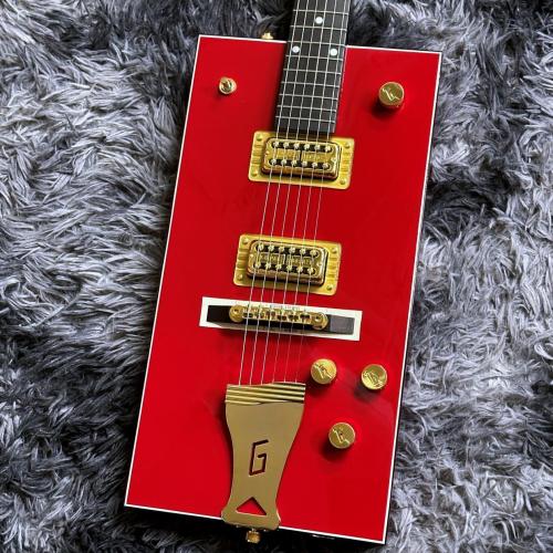 Gretsch G6138 Bo Diddley, "G" Cutout Tailpiece, Ebony Fingerboard, Firebird Red