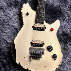 EVH Limited Edition Wolfgang Special Striped Series, Ebony Fingerboard, Distressed Ivory