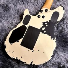 EVH Limited Edition Wolfgang Special Striped Series, Ebony Fingerboard, Distressed Ivory_8