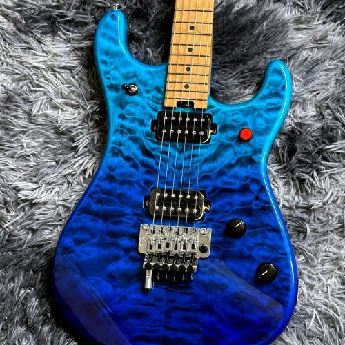 EVH 5150 Series Deluxe QM, Baked Maple, Pacific Drift