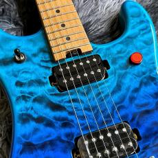 EVH 5150 Series Deluxe QM, Baked Maple, Pacific Drift_4