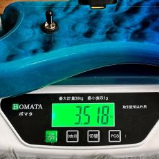 EVH 5150 Series Deluxe QM, Baked Maple, Pacific Drift_11
