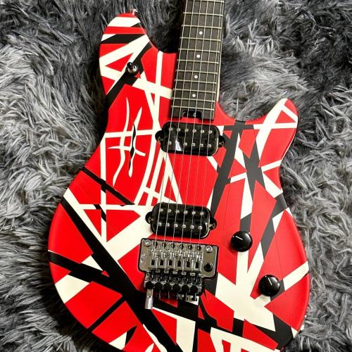 EVH Wolfgang Special Striped Series, Ebony Fingerboard, Red, Black, and White 【特価】